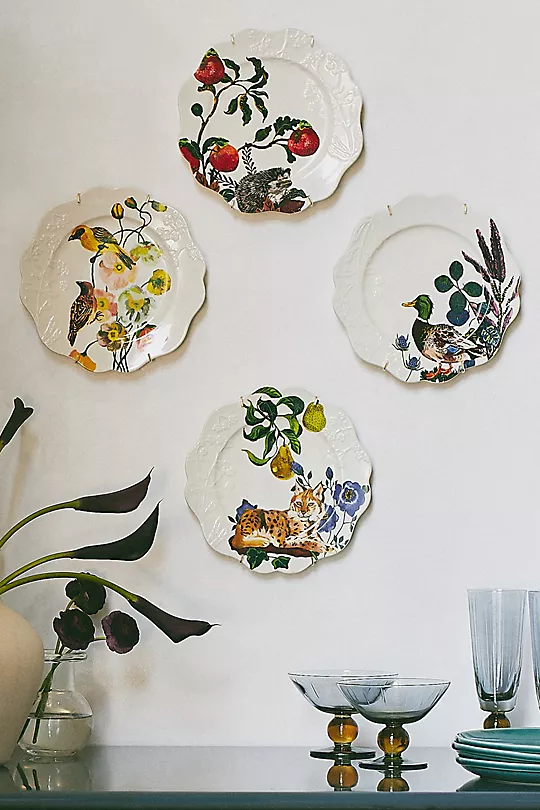 Anthropologie Nathalie Lete Marais Dessert Plate 