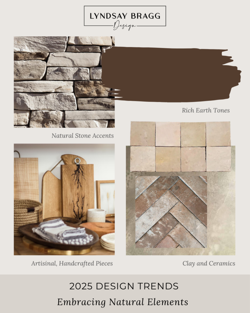 Natural Elements Mood Board by Lyndsay Bragg Design 