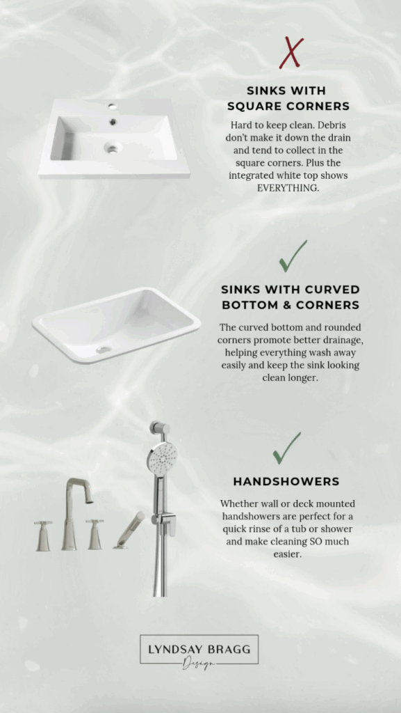 Functional Plumbing Tips Infographic by Lyndsay Bragg Design